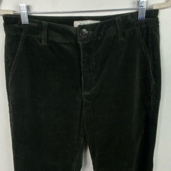 Trave Sloan Bootcut Corduroy Pants Green River Size 28 Nordstrom Stretch Cords - Picture 9 of 10
